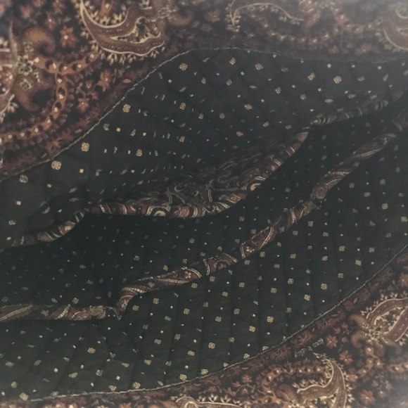 Vintage Vera Bradley Mocha Tote - Picture 7 of 8